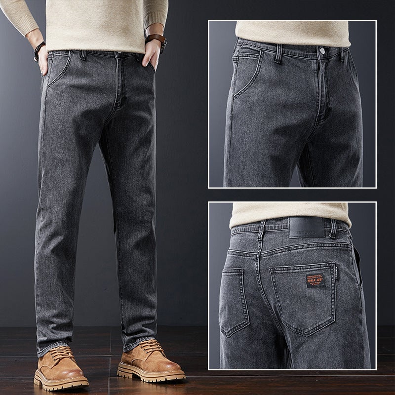 Unisex Casual Daily Denim Jeans - Image 5