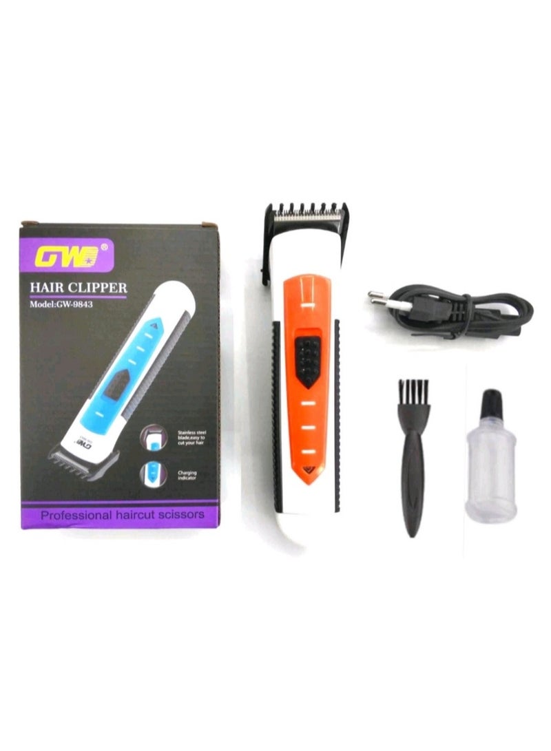 GW Multigroom GW9843,6-in-1 Beard & Face Trimmer,Maintenance-Free Blades,60min Cordless Use,Ear Trimmer, Beard & Stubble Combs - Image 1