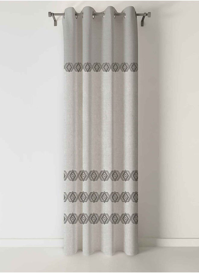 SHATTA Ready-Made Printed Curtain (One Piece Grommet) 275x135x275 