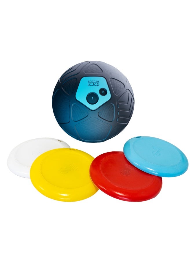 جولدن بير Strikesphere Soccer Dash Smart Reaction Challenge – Interactive Soccer Trainer with Smart Ball & 4 Targets – 6 Game Modes, Audio Feedback, Adaptive AI – Indoor/Outdoor Footwork Skills Trainer for Kids Ages 6+ - Image 4