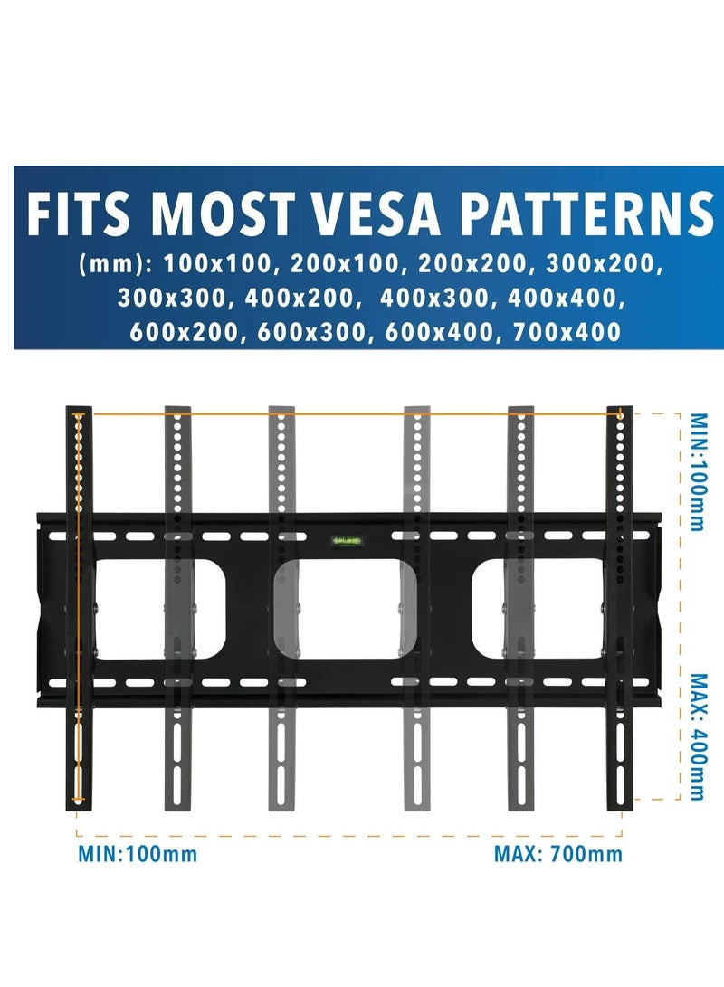 ELTRAZONE Fixed Wall Mount - Securely Mount Your 32 to 80 Inch Screen with Sleek Design, Easy Installation, and Universal Compatibility - SH65F Fixed Wall Mount - Image 2