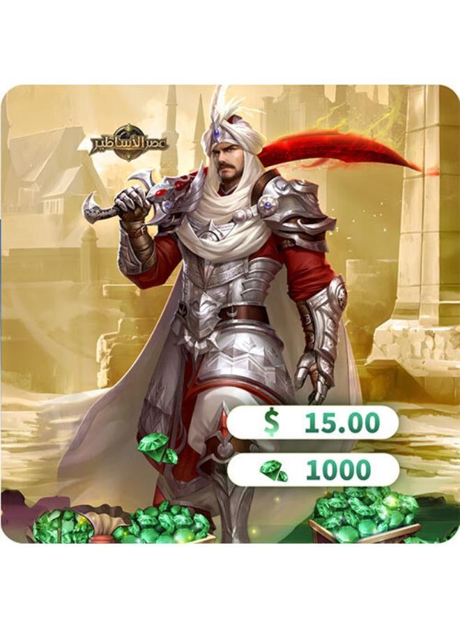 Age of Legends Global Digital Code Gift Card 15 USD