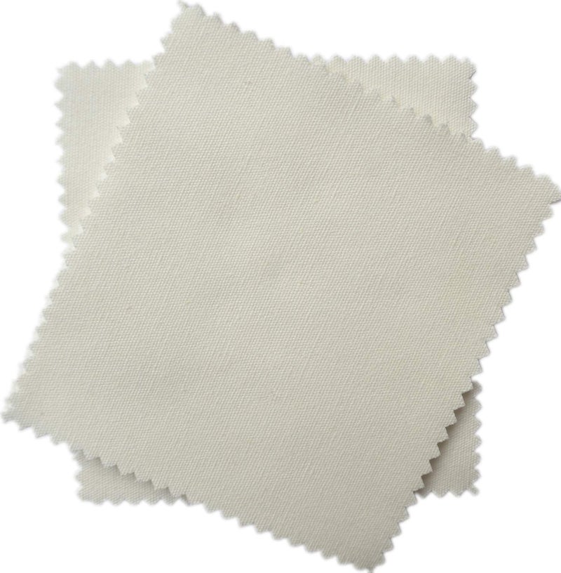 iNee Embroidery Fabric Squares Cotton, 10 Squares of 10 x 10-inch, Cream - Image 1
