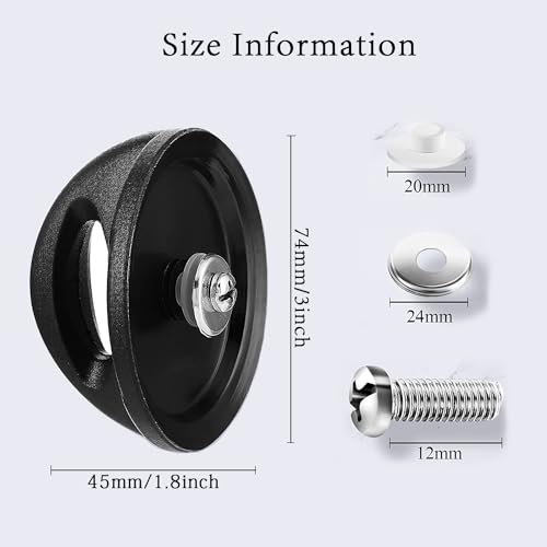 ILOVYO Universal Pot Lid Replacement Knob Replacement Lid for Crockpot rival Pan Lid Hoding Handles Replacement Compatible with Kitchen Cookware Casserole Glass Saucepan (1 Pack) - Image 2