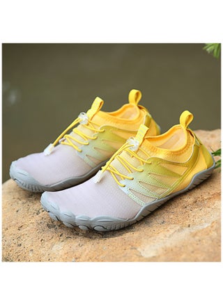 Yellow and Grey