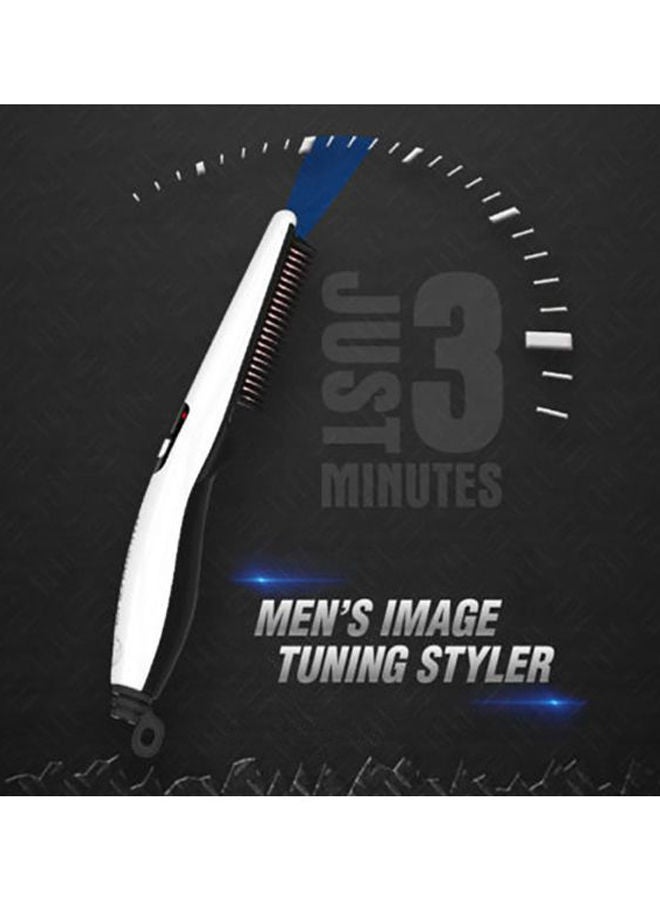 نيبمينينت فرشاة V2 لفرد الشعر واللحية اسرع . أبيض/ أسود 0.5x8x5سم - Image 5