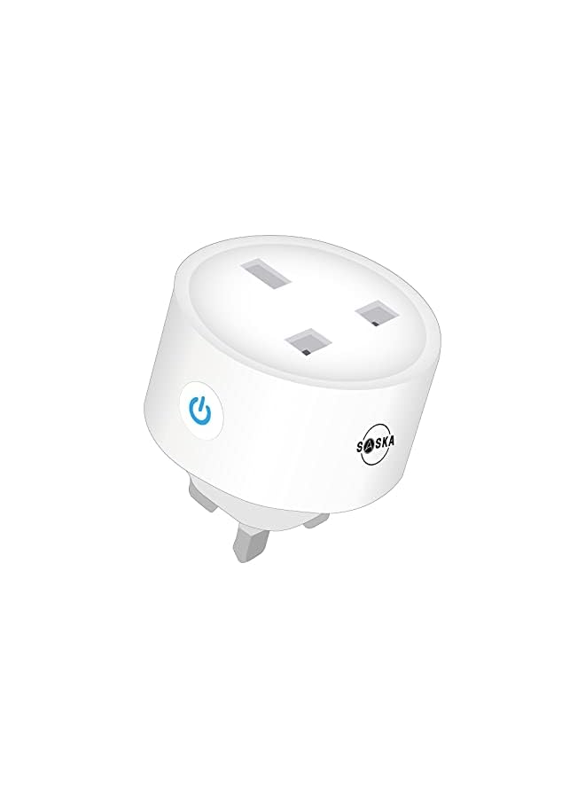 PROMASS promass Smart WIFI Outlet Plug 16A Compitable With Amazon Alexa/Google Home, Tuya Smart Life APP Control With Timer Function (1)  - Image 1