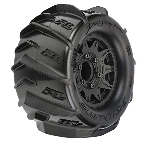 ProLine Racing Dumont 28 SandSnow MTD Raid Blk Whls FR PRO1019310 RC Tire - Image 1