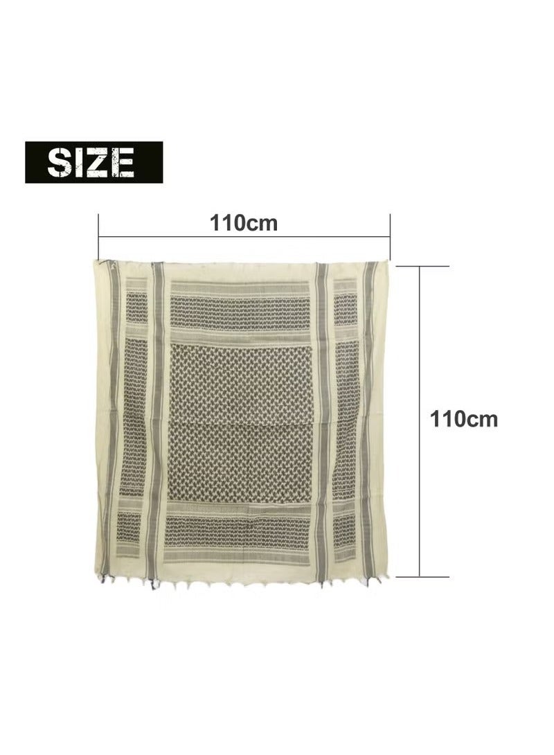 Bukela Outdoor Hiking scarf ,men & women tactical 100% cotton military head neck wrap shawl motorcycle hiking paintball face mask 42”x42”  - Image 5