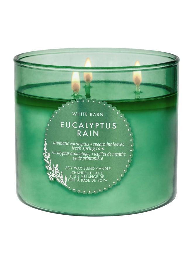 Bath & Body Works Eucalyptus Rain 3-Wick Candle 