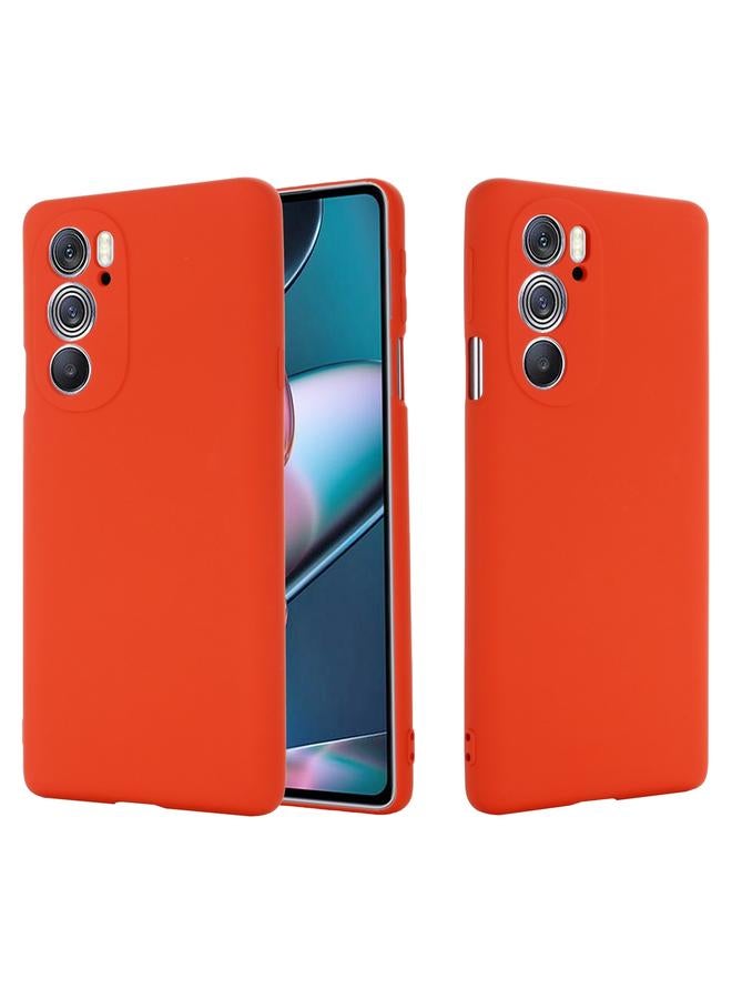 erorex Case For Motorola Edge 30 Pro / Edge+ 2022 Pure Color Liquid Silicone Shockproof Phone Case - Image 2