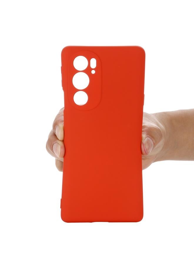 erorex Case For Motorola Edge 30 Pro / Edge+ 2022 Pure Color Liquid Silicone Shockproof Phone Case - Image 5