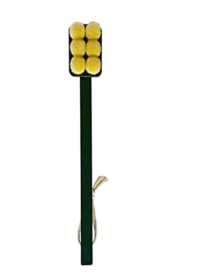 HARI Bath Brush Back Scrubber (Blue) | Long Handle Body Cleaning Brush with Soft, Gentle Bristles | Flexible Exfoliating Shower & Spa Brush for Smooth, Healthy Skin- For Men & Women - Image 1