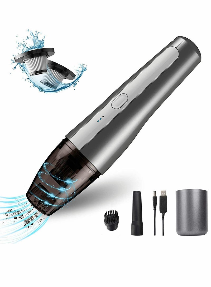 KASTWAVE Car Vacuum Cleaner, 5000PA Cordless Handheld Vacuum Cleaner, 70W Portable Mini Car Vacuum with Rechargeable, for Pet Car Home Interior Cleaning, Strong Cyclone Suction Handheld Wireless Vacuum Cleaner - Image 1