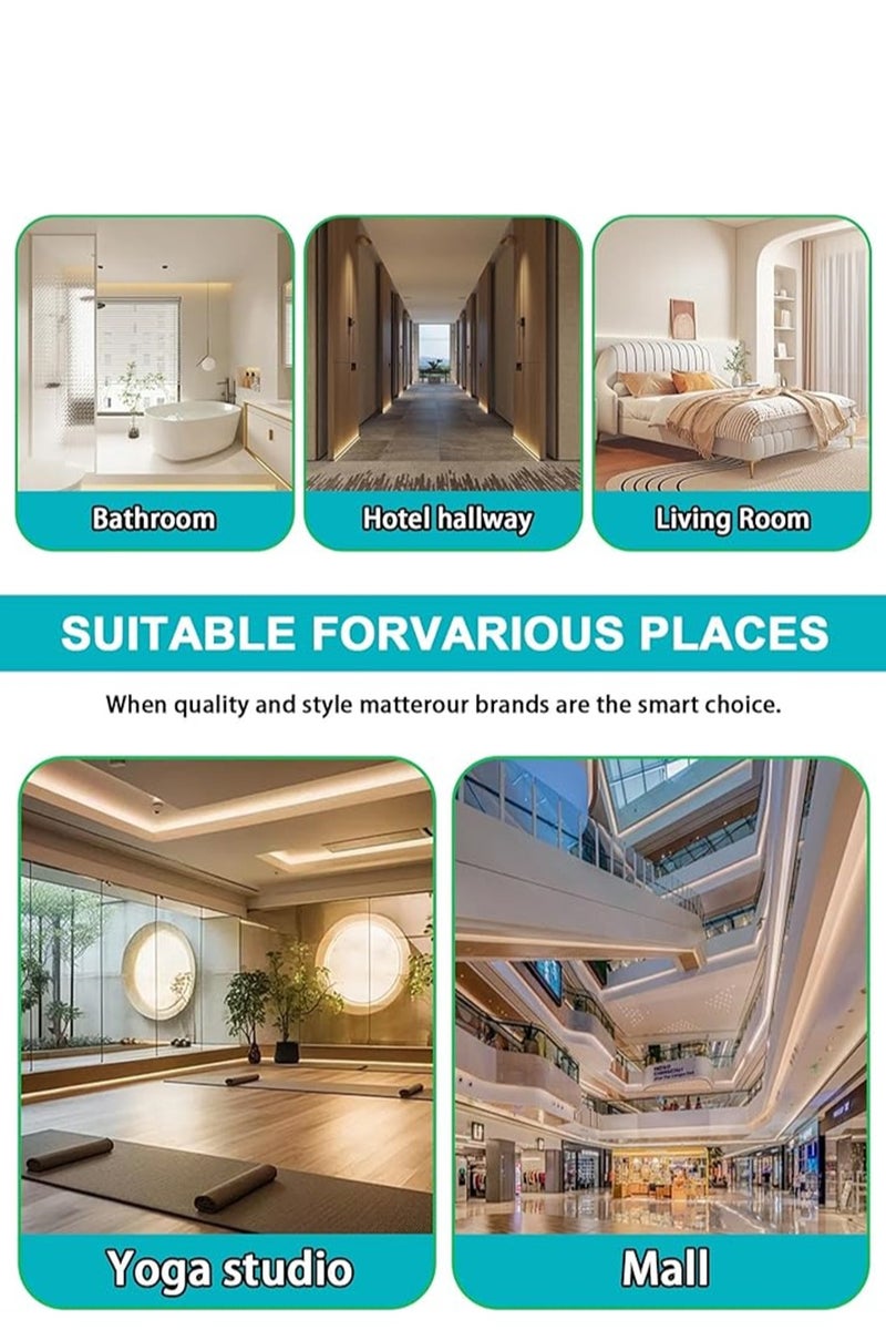 ناشر رائحة ذكي ، ناشر زيت أساسي متقدم آلة الهواء بلوتوث مع حجم 500 مل ، ناشر رائحة محترف وآلة عطر منزلية مع إعدادات قابلة للتعديل (أسود A1500) - Image 4