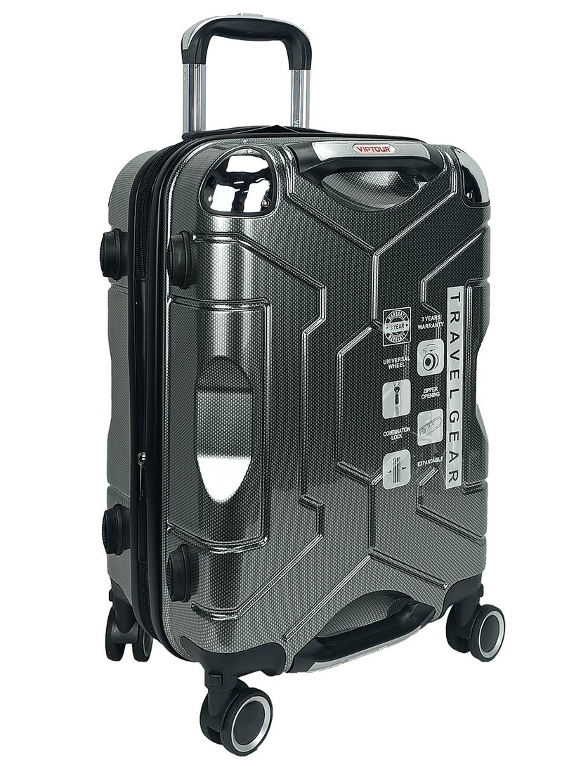 Trolley Luggage Set of 3 PCS TPC Hard Side Spinner Wheels with TSA Lock