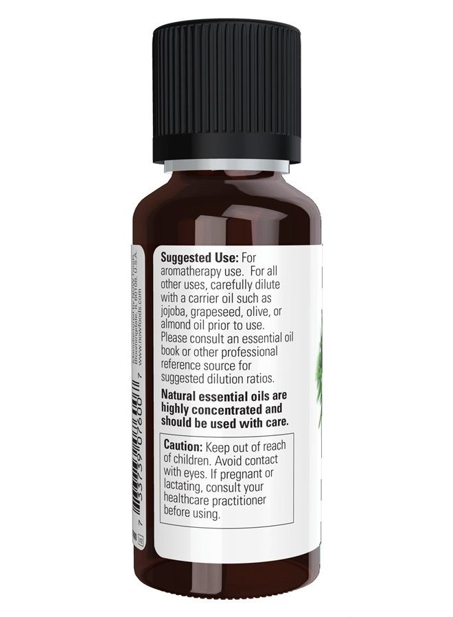 now Essential Oils, Rosemary Oil, Purifying Aromatherapy Scent, Steam Distilled, 100% Pure, Vegan, Child Resistant Cap, 1-Ounce  - Image 3
