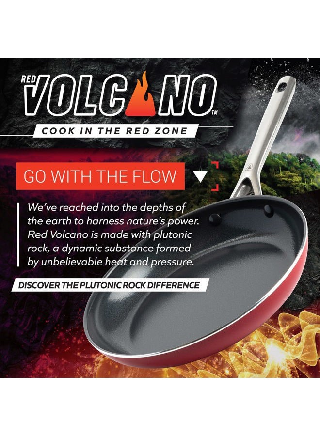 Red Volcano Covered All Purpose Pan, 11" - Image 5