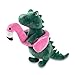 Fringe Studio Squeaker Large Pet Toy Flamingo Fun TRex 145 Tall x 115 Wide PetShop Collection 728003 - Image 3