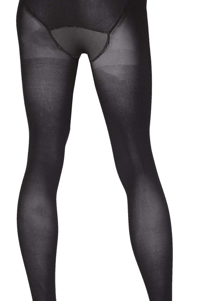 Truform 20-30 mmHg Maternity Compression Pantyhose with Tummy Support for Pregnant Women - Black, Petite - Image 4