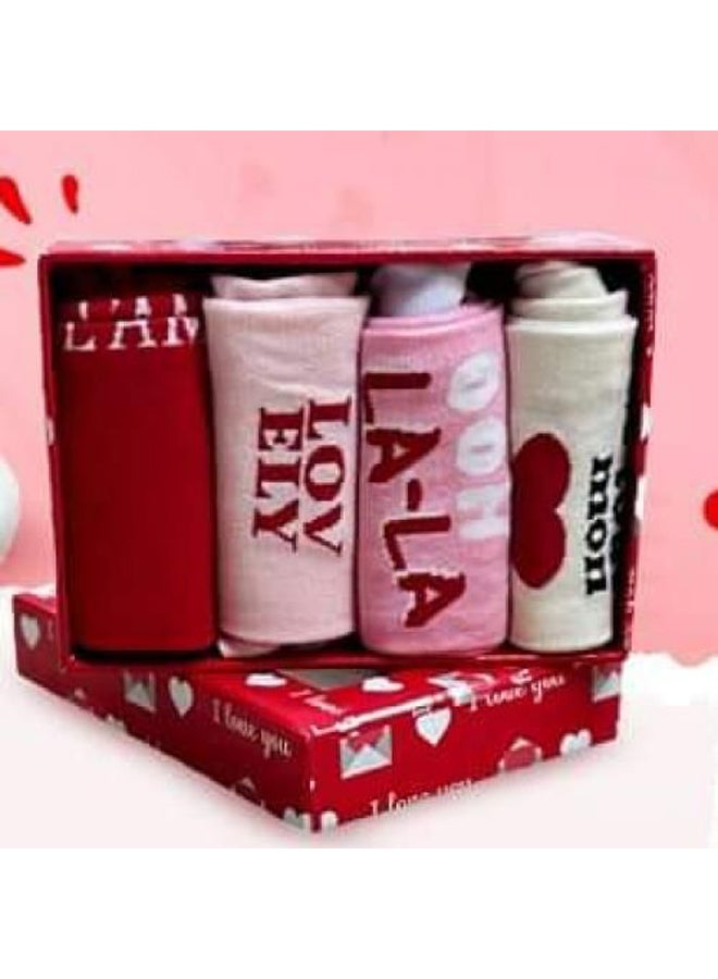 Solo Classic Long Pack Of 4 Socks For Women