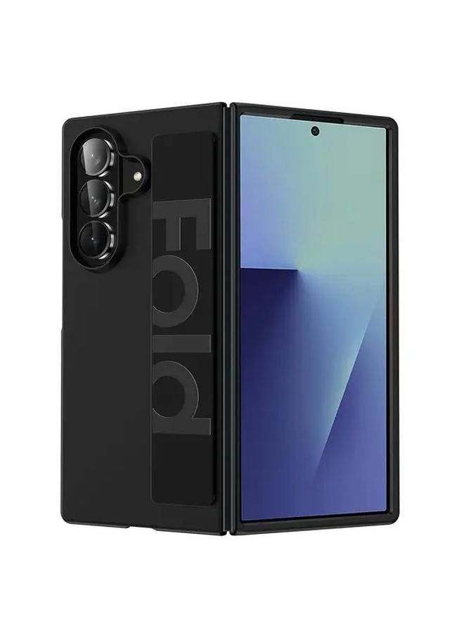 Samsung Galaxy Z Fold 7 Case Black Shockproof Hard PC Cover Slim Matte - Image 2