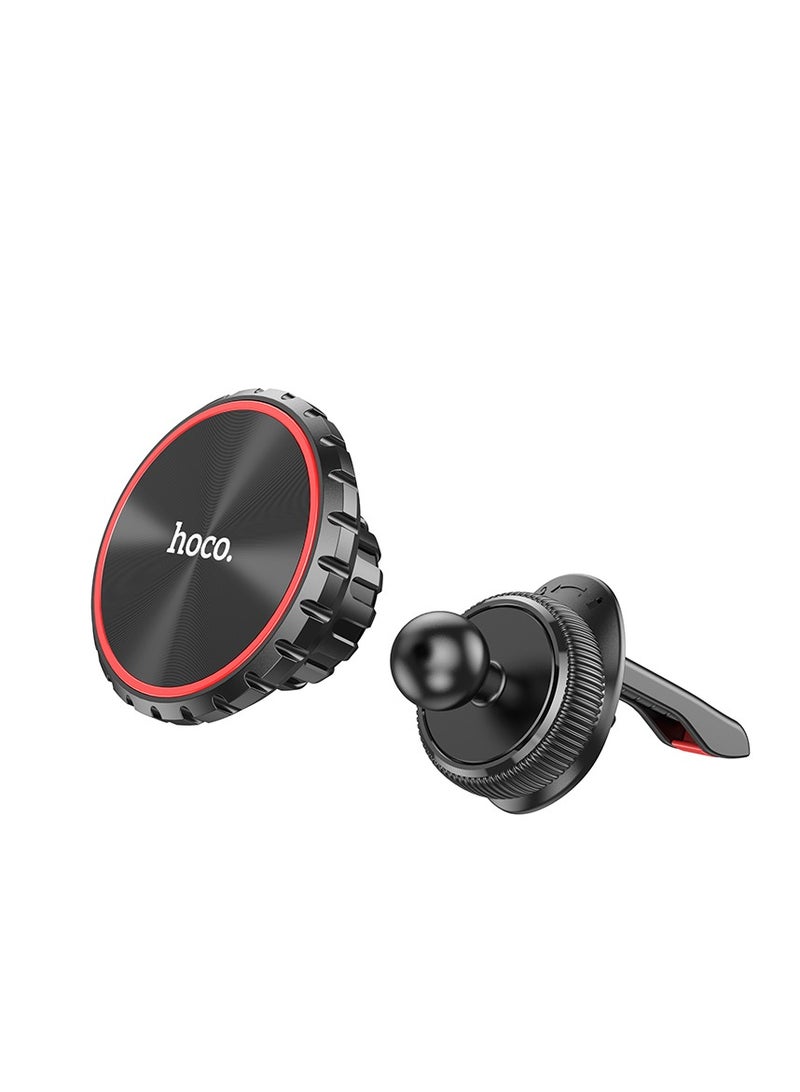 hoco CA97 Magnetic Car Mount for Air Outlet – Universal for 11 to 18 cm Phones, Strong Magnetic Grip