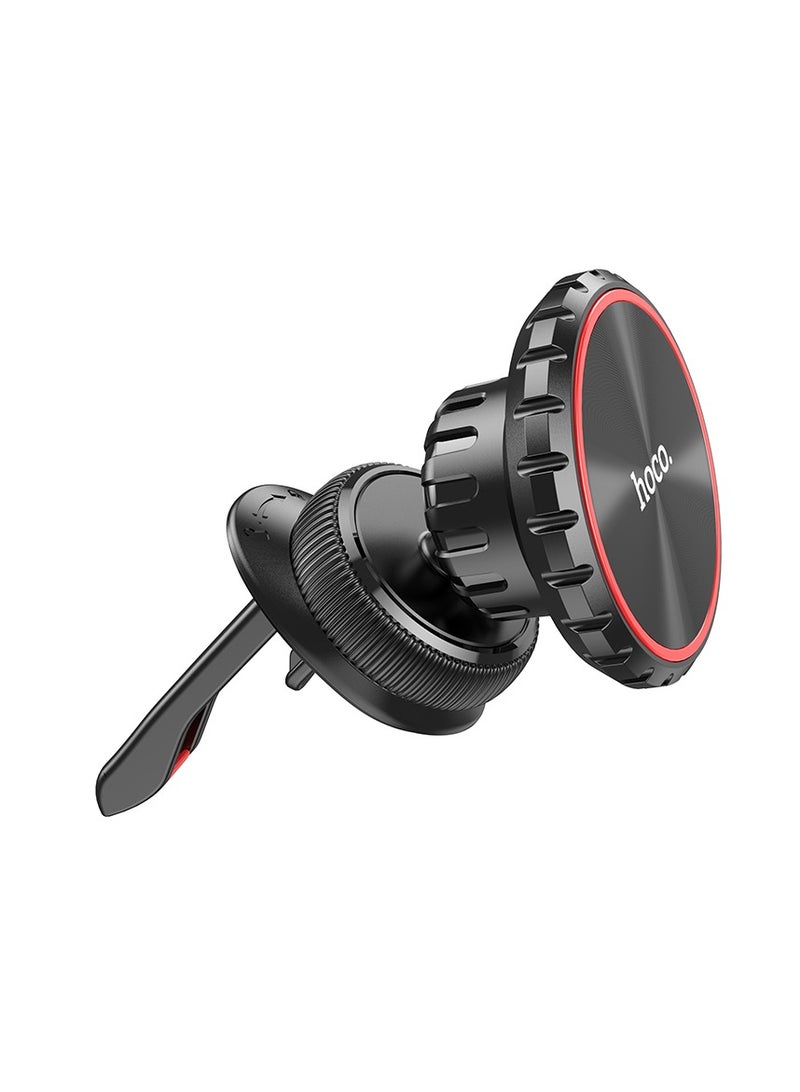 hoco CA97 Magnetic Car Mount for Air Outlet – Universal for 11 to 18 cm Phones, Strong Magnetic Grip