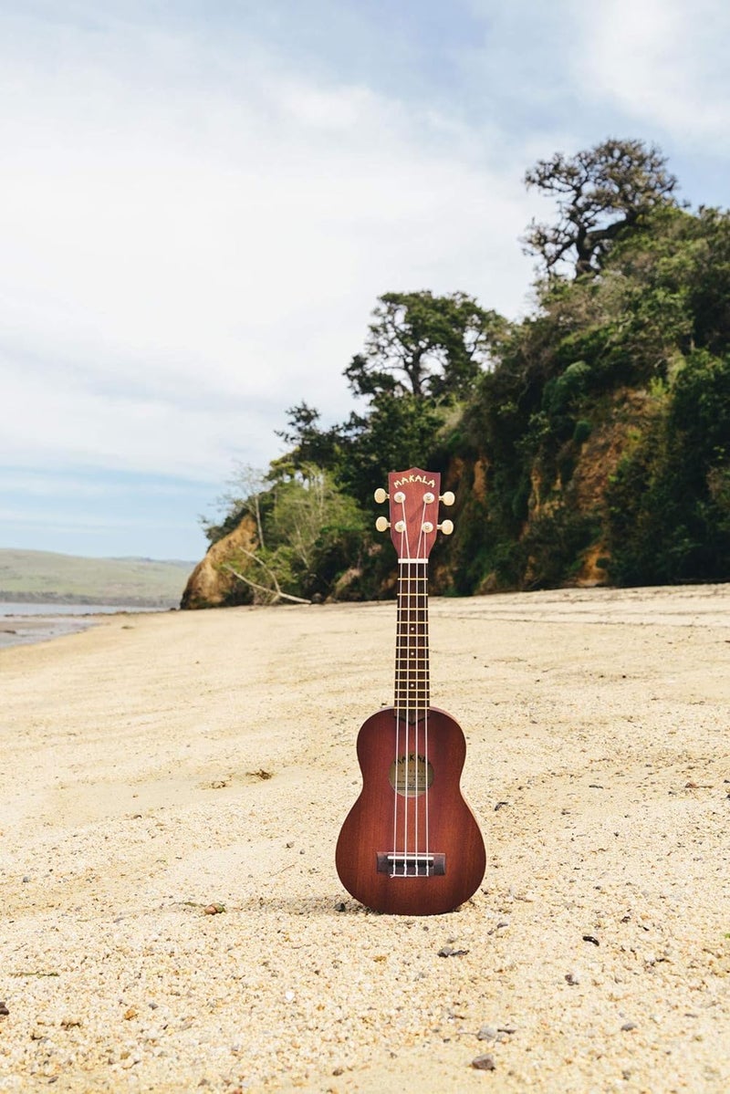 Kala Makala Soprano Ukulele by MK-S Bundle with a Tote Bag, Tuner and Lumintrail Polishing Cloth - Image 3