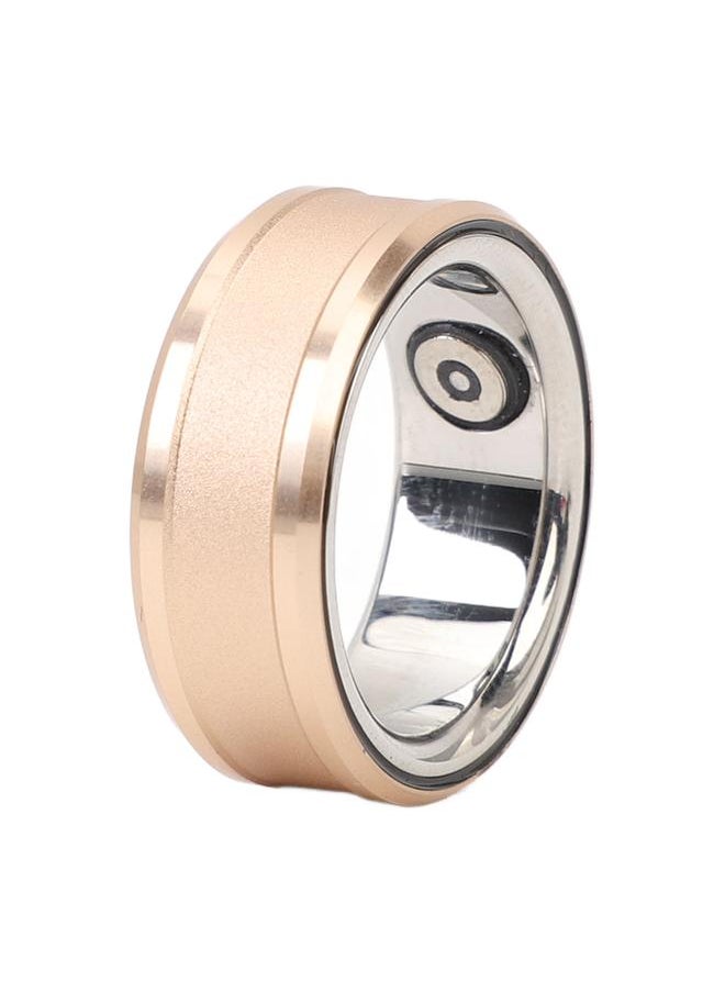 Thoraya Wearable Smart Ring Fitness Tracker Sleep Temperature Monitoring Waterproof Rechargeable Smart Health Ring for Men and Women Gold Type 23  - Image 2