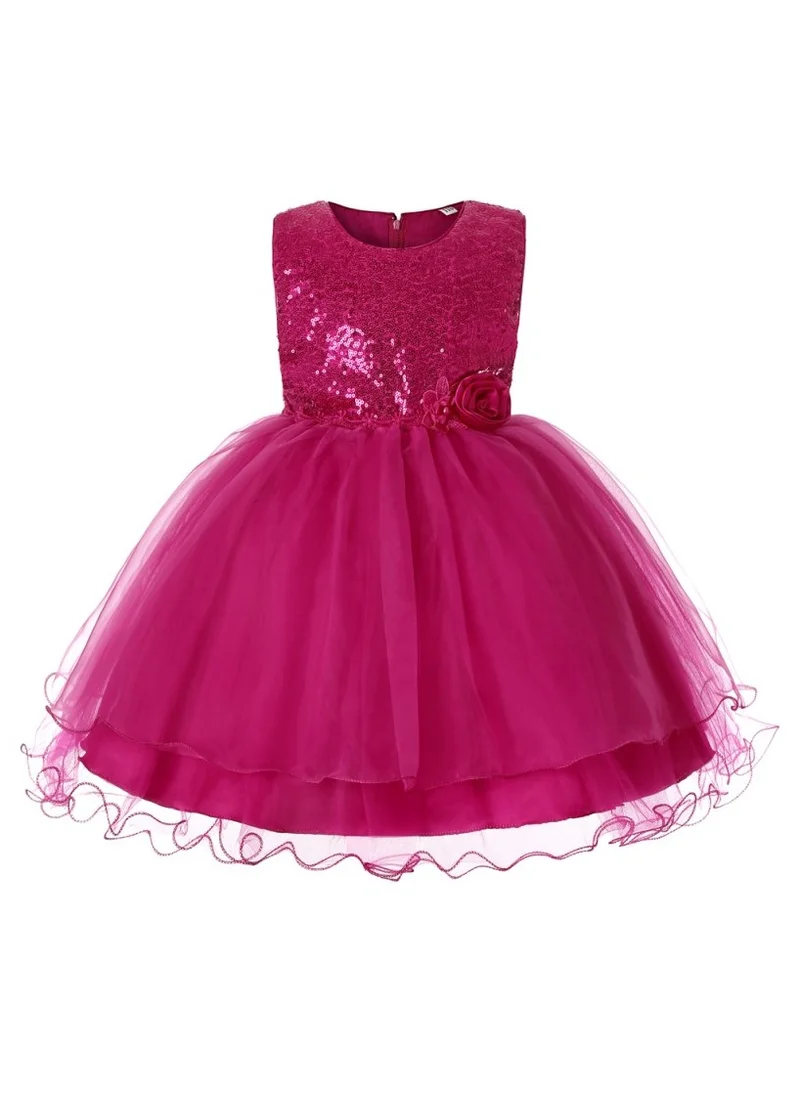 دىدانيالا Princess Party Costume Rose Pink