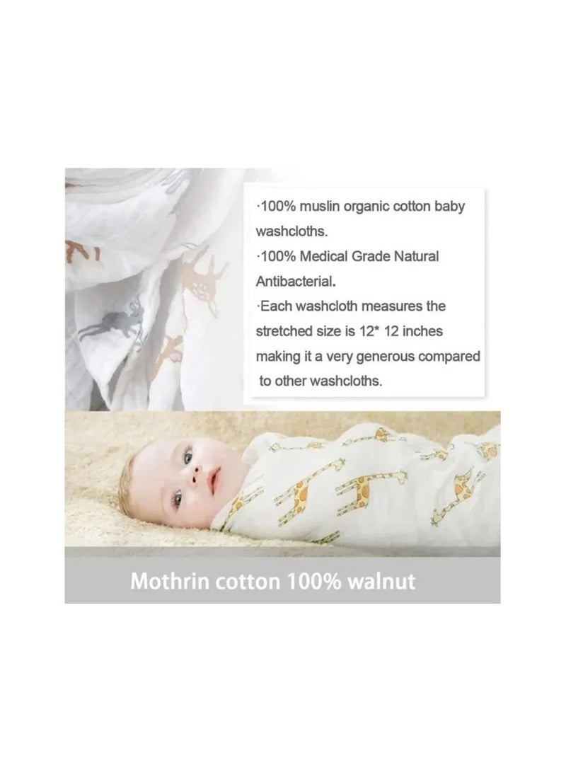 Luvlap - Muslin Blankets for Newborn Baby - Pack of 3 - Image 4