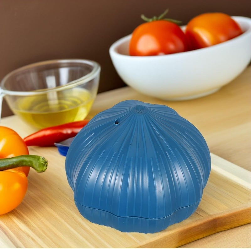 Manual Garlic Pounder and Chopper Kitchen Gadget, Small Handheld Garlic Crusher with Chili Mincer, Portable Manual Tool for Home Cooking and Seasoning - Image 5