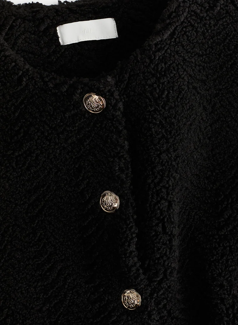 H&M Teddy Cardigan