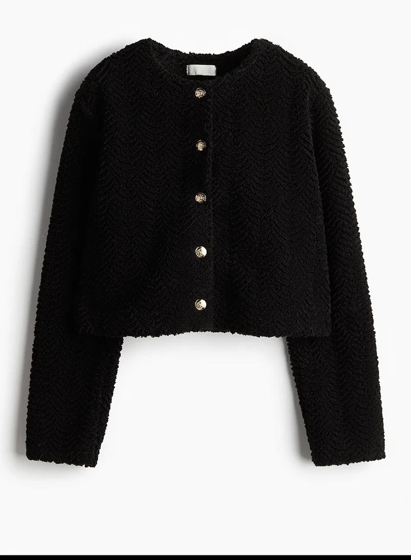 H&M Teddy Cardigan