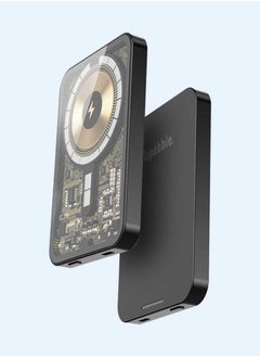 blupebble Core Pod Lucid 5000mAh Transparent MagSafe Power Bank  - Image 5