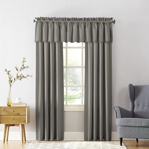 Sun Zero Barrow Energy Efficient Rod Pocket Curtain Single Panel - Image 5