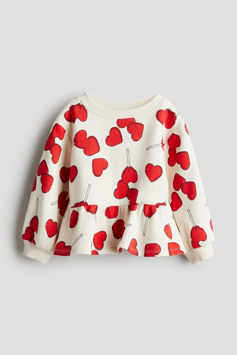 H&M Peplum sweatshirt