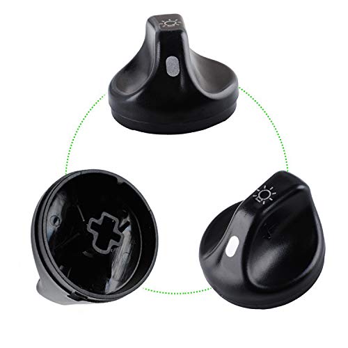 Wadoy Head Light Switch Knob, Head Lamp Switch Knob Replacement Compatible with Ford F-150 F-250 F-350 F-450, 3L3Z-11661-AA 3L3Z11661AA - Image 4