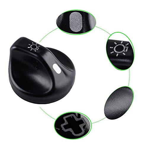 Wadoy Head Light Switch Knob, Head Lamp Switch Knob Replacement Compatible with Ford F-150 F-250 F-350 F-450, 3L3Z-11661-AA 3L3Z11661AA - Image 3