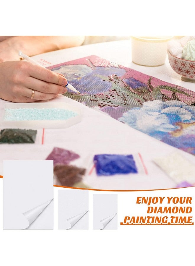 Calsoling 200Pcs Diamond Painting Release Paper Doublesided Release Paper Nonstick Diamond Painting Cover Paper For 5D Diamond Embroidery Accessories 15 X 15 Cm/ 5.9 X 5.9 Inch - Image 4