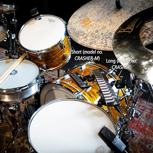 Meinl Percussion Crasher Metal Effect Drum Kit Add-on with Electronic Guiro Sound, Steel — NOT MADE IN CHINA — 2-year Warranty - Image 3