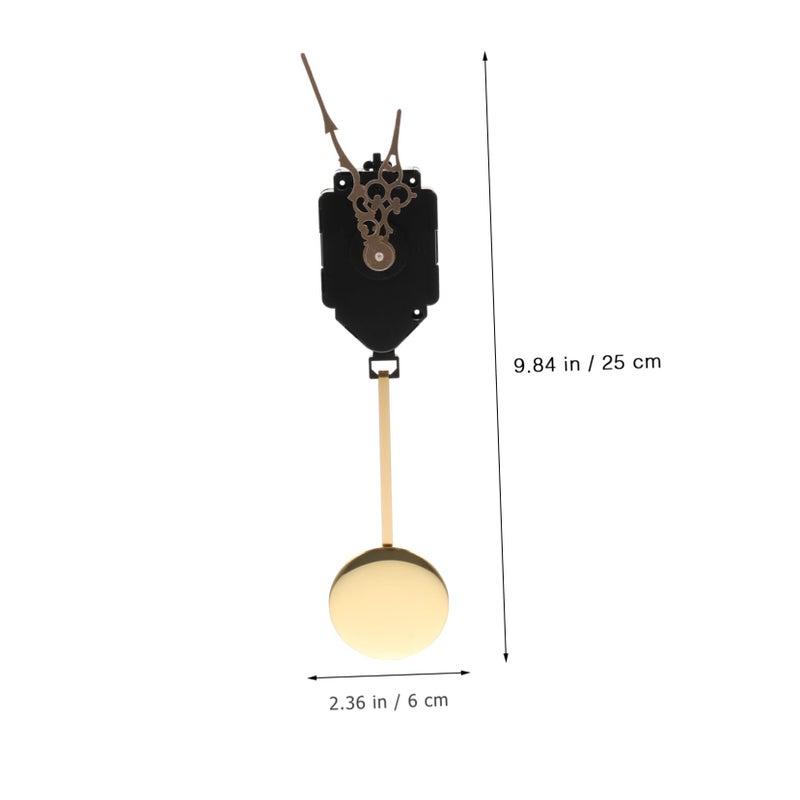 Tofficu DIY Clock Movement Kit with Metal Pendulum Silent Mechanism Replacement Parts - Image 3