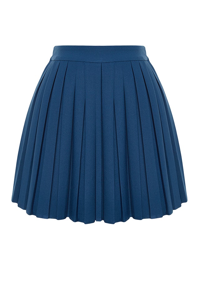 Navy Blue Pleat Detailed Mini Length Woven Skirt TWOAW21ET0111 - pzsku/ZF56BB8FFF1663F4AD493Z/45/_/1730939839/06c813a9-2444-4967-8a0f-19051efdb764