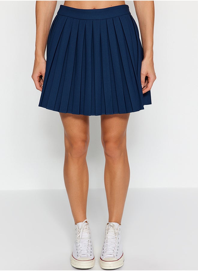 Navy Blue Pleat Detailed Mini Length Woven Skirt TWOAW21ET0111 - pzsku/ZF56BB8FFF1663F4AD493Z/45/_/1730939841/98045a2c-78f3-43d5-b197-6af17b2c1a94