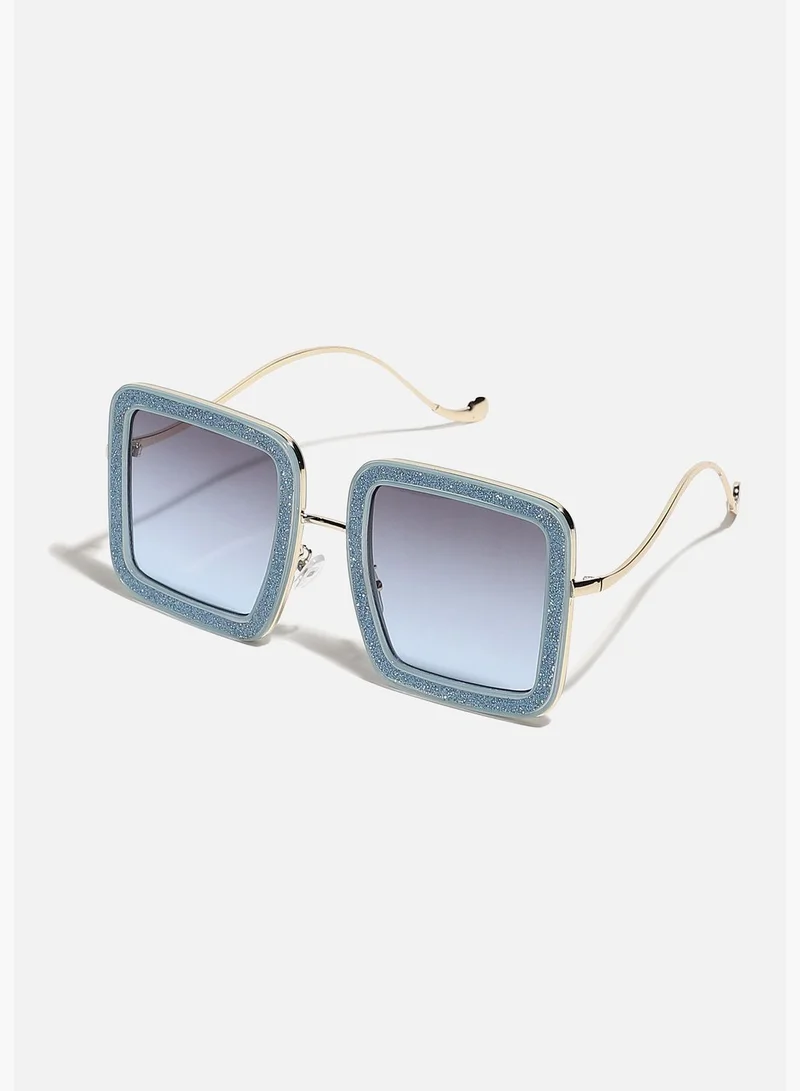 Haute Sauce Full Rim Rectangle Sunglass