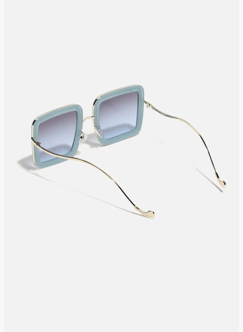 Haute Sauce Full Rim Rectangle Sunglass