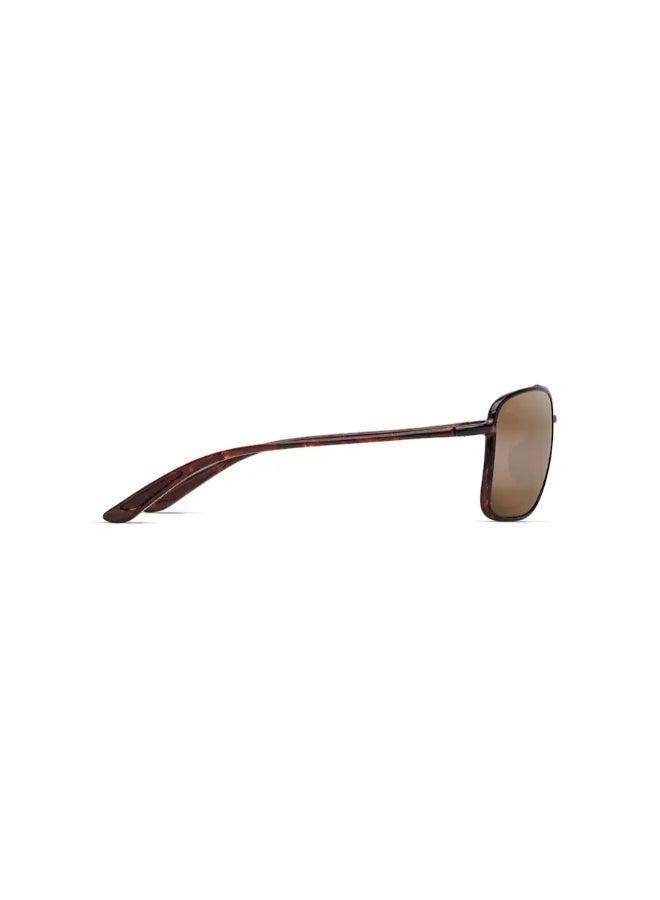 MAUI JIM نظارات شمسية طيار كاملة الإطار للرجال Kaupo Gap H437 10 مزودة بفلتر قطبي - Image 3