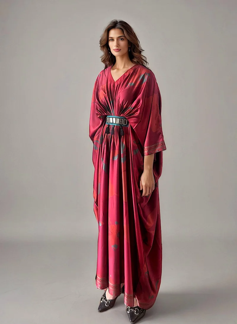 إكستاسي Printed Kaftan