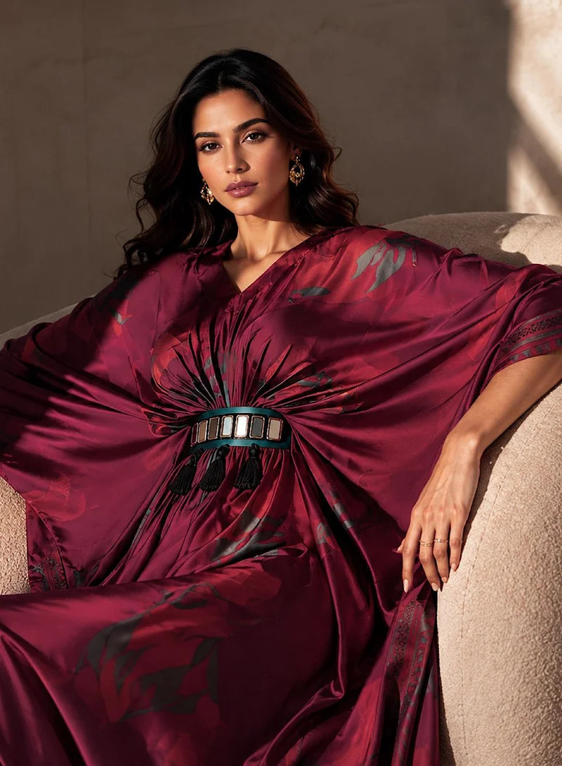 Ecstacy  Printed Kaftan for Women | Best Price UAE